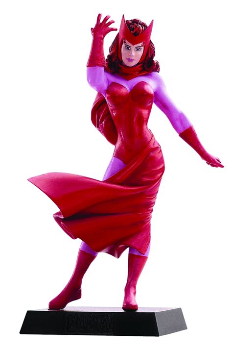jul classic marvel fig coll mag  scarlet witch previews world