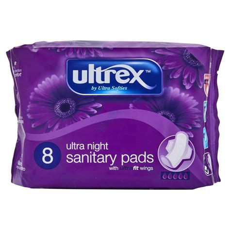 ultrex sanitary pads ultra night  branded household  brand   home