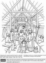 Vikings Dover Boost Longhouse Norse Mythologie Colorier Adulte Feuilles Doverpublications sketch template