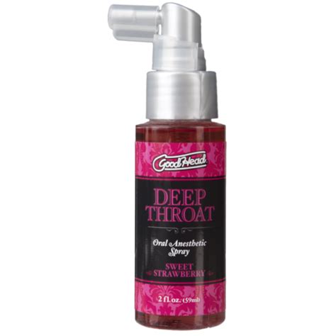 deep throat spray oral sex goodhead strawberry best seller oral spray