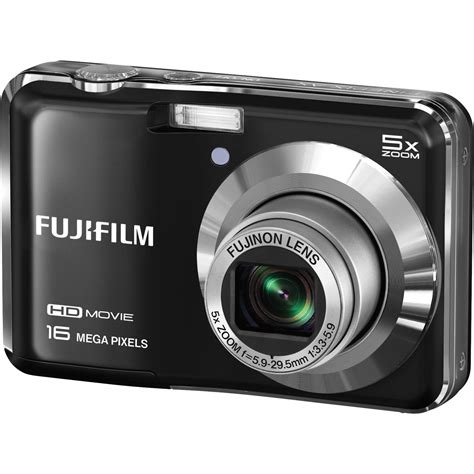 fujifilm finepix ax digital camera black  bh photo