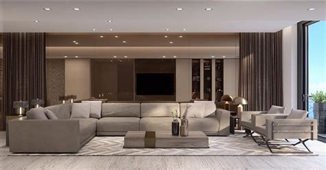 spacious living room   sophisticated aesthetic minimalism