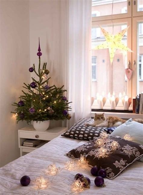 small christmas tree bedroom homemydesign