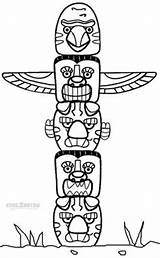 Totem Poles Totempfahl Cool2bkids Totempaal Tekenen Ausmalbilder Coloriage Indien Indianen Usable Tótem Indianer Totems Totempalen Englisch Colorier Indios Afbeeldingsresultaat Visiter sketch template