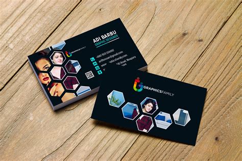 corporate business card design  proof operator graphicsfamily