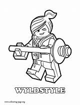 Coloring Lego Movie Pages Wyldstyle Colouring Emmet Sheet Female Fighter Good Sheets sketch template
