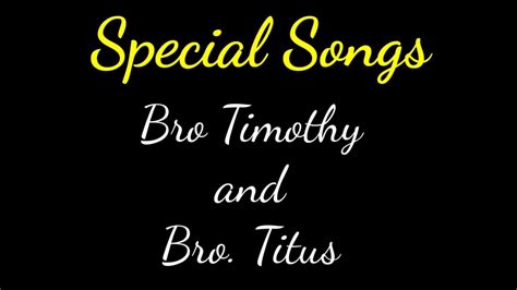 special songs youtube