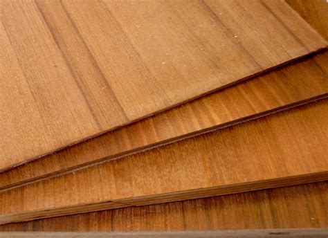 Teak Veneer Plywood Quarter Sheets 24x48 3 4 Thick Quantity