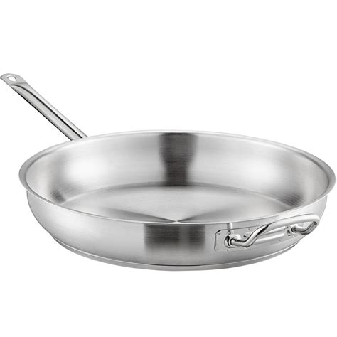 stainless steel frying pan vigor  stainless steel aluminum clad