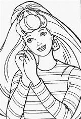 Barbie Horse Coloring Pages Comments sketch template