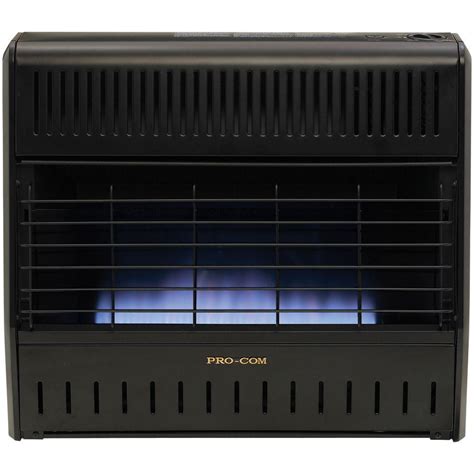procom dual fuel  btu natural gaspropane space wall garage heater ebay