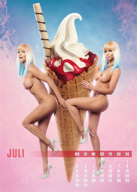 micaela schaefer naked presents the new erotic calendar for 2018