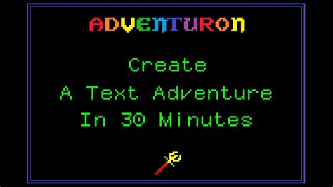 create  text adventure   minutes   browser youtube