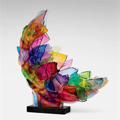 Echo By Caleb Nichols Art Glass Sculpture Artful Home Fused Glass