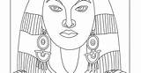 Cleopatra Kids sketch template