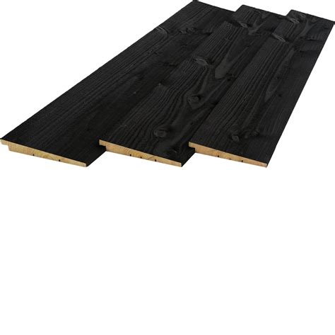 douglas zweeds rabat zwart  mm houten planken
