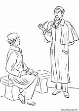 Sherlock Holmes Holms Kolorowanki Mercy Kolorowanka Ausmalbild sketch template