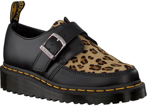 zwarte dr martens instappers ramsey monk omoda