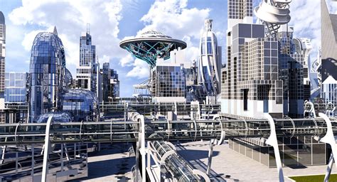 artstation future city hd  giimann future city futuristic