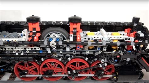 lego pneumatic steam locomotive works  sounds   real