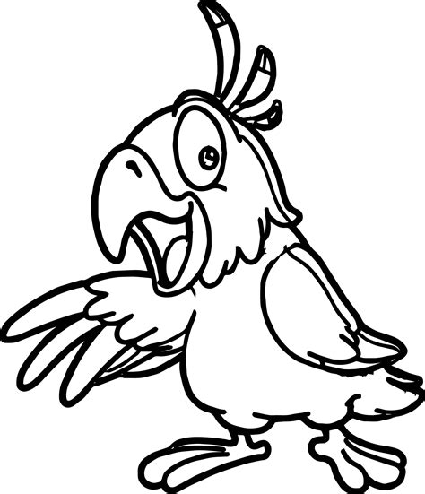 awesome parrot bird coloring pages bird coloring pages animal