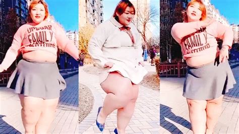 Cute Bbw With Thick Thighs Dancing Chubby Belly Girls Cute Moments