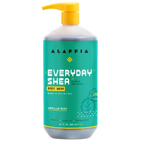 Alaffia Everyday Shea Body Wash Naturally Helps