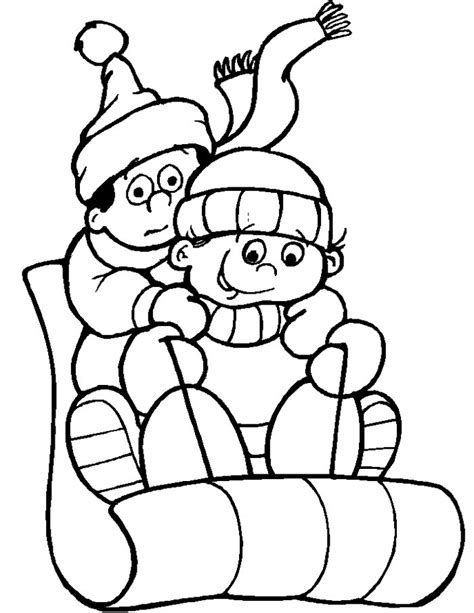 winter coloring pages coloring pages