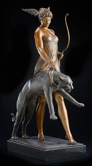 Goddess Of The Hunt By Michael Parkes Hellas Diana