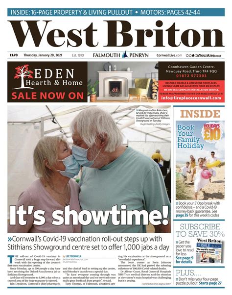 west briton january   newspaper   digital subscription