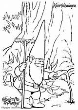 Gnomes Gnome Kleurplaten Gnomo Farbig Schablonen Zwerg Gnom Lustige Malbuch Mandala Buch sketch template