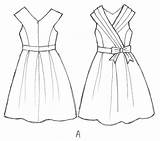 Dress Drawing Simple Sketches Easy Dresses Summer Sketched Sketch Different Prom Bridesmaid Some Mcclain Molly Getdrawings Retro 1960s sketch template