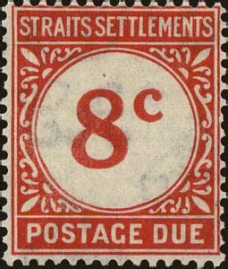 stamp postage due stamps straits settlements postage due stamps mi