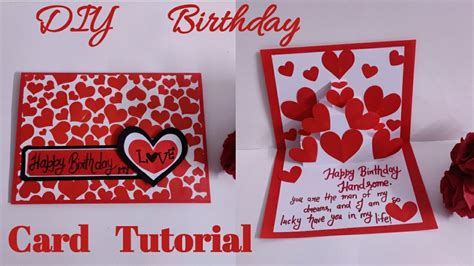 handmade birthday card ideas  husband