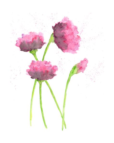 Abstract Watercolor Paintings Of Flowers Part 1 Weneedfun