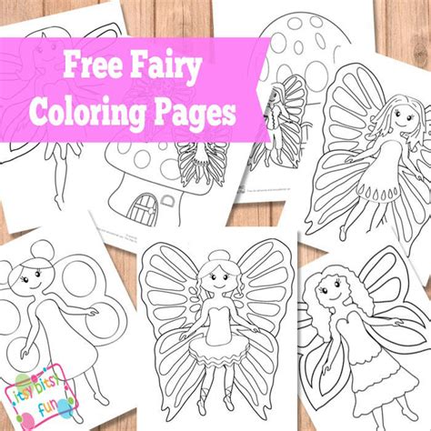fairy coloring pages itsy bitsy fun