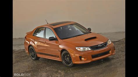 Subaru Impreza Wrx Orange And Black