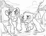 Kopa Coloring Pages Lion King Mheetu Template sketch template