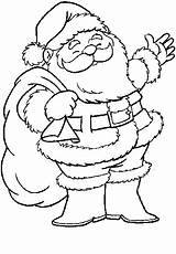 Claus Santa Coloring Pages Coloring4free Printable Related Posts sketch template