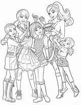 Barbie Pages Coloring Colouring Sisters Her Friends Family Sheets Kids Little Para Print Ken Princess Colorir Desenhos Ballerina Drawing Infantis sketch template