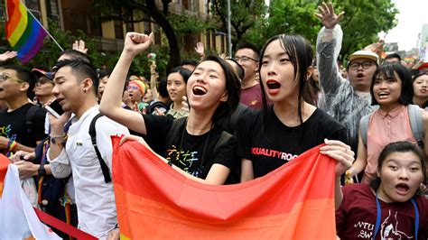 Taiwan S Parliament Legalizes Same Sex Marriage A First In Asia Npr