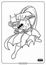 Batman Coloring Pages Punch Printable Whatsapp Tweet Email sketch template