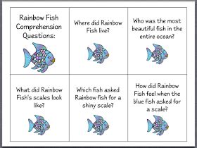 lets talk  rainbow fish rainbow fish activities rainbow fish