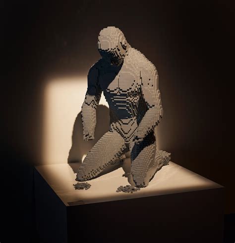 lego sculptures the art of the brick exhibition in pictures life