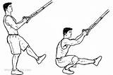 Trx Pistol Single Squats Leg Workoutlabs Squat Exercise Guide sketch template