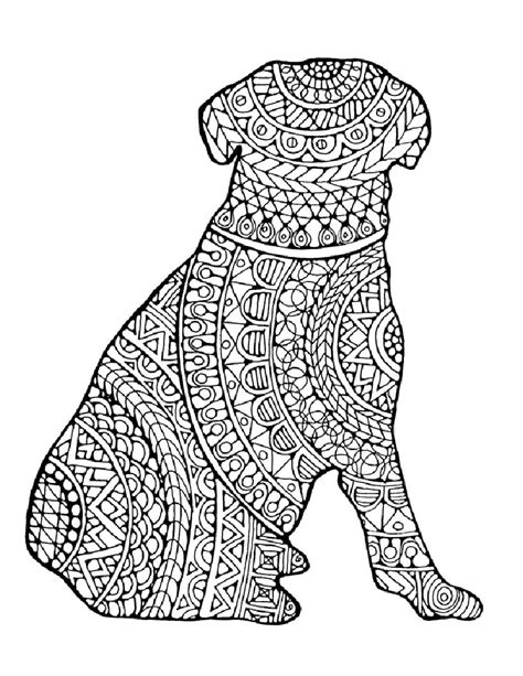 dog coloring page  print  color nature  littleshoptreasures