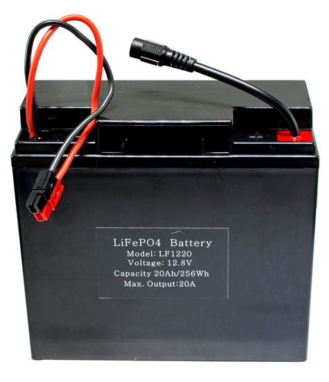 ah lithium iron phosphate lifepo portable recharg