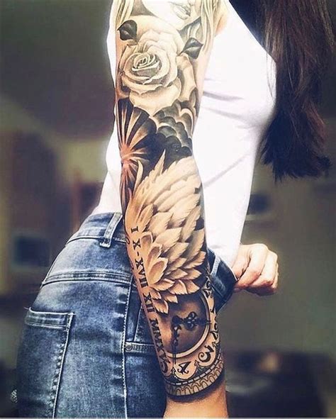 Female Arm Tattoo Sleeves Viraltattoo