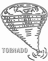 Tornado Tornadoes Printable sketch template