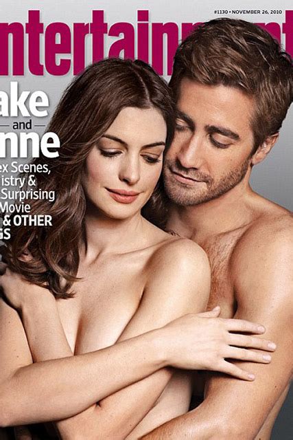 Pics Anne Hathaway And Jake Gyllenhaal S Steamy Cover Shoot